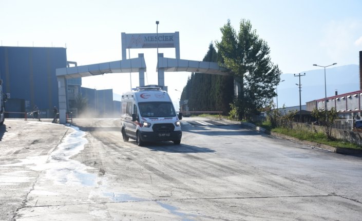 Bartın'da demir çelik fabrikasındaki patlamada 5 işçi yaralandı