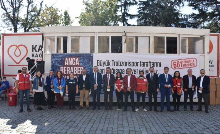 Trabzonspor ile Türk Kızılaydan kan bağışı kampanyası