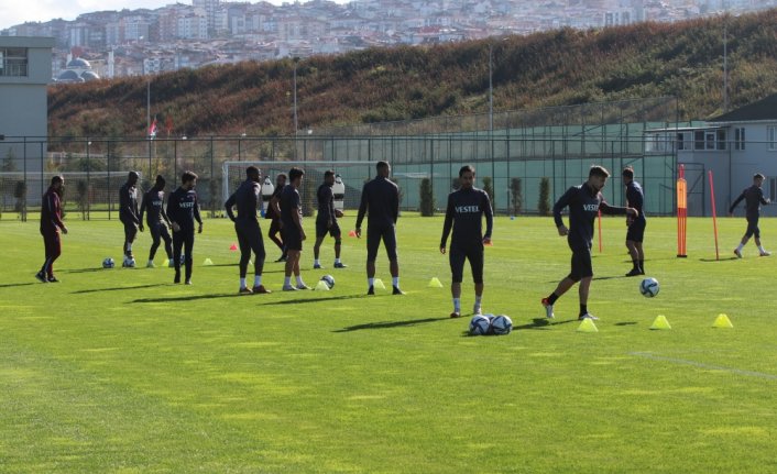 Trabzonspor, Gaziantep FK maçı hazırlıklarını sürdürüyor