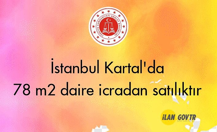 İstanbul Kartal'da 78 m² daire icradan satılıktır