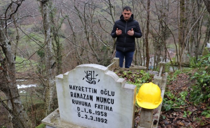 Grizu faciasında babasını kaybeden maden işçisinin acısı dinmiyor