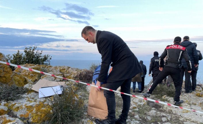 Sinop'ta uçurumda cesedi bulunan kadının kimliği belirlendi