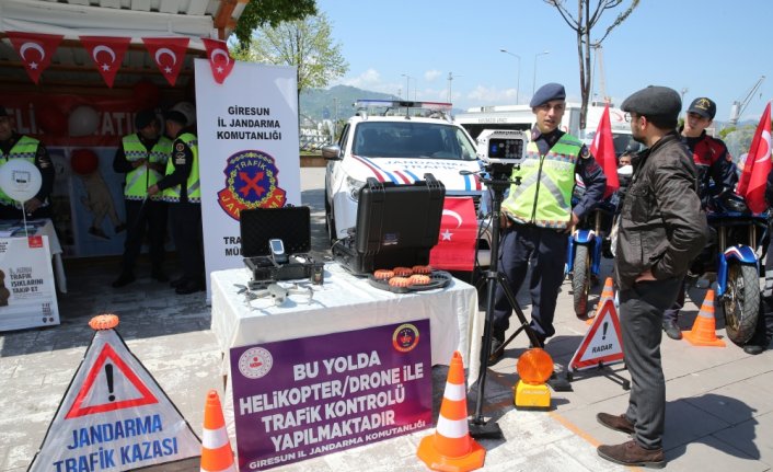 Giresun'da Trafik Haftası kapsamında etkinlik düzenlendi