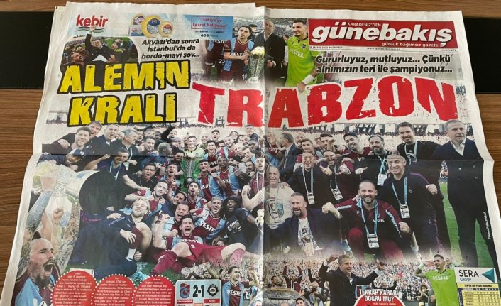 Trabzon yerel basında Altay galibiyetinin yankıları