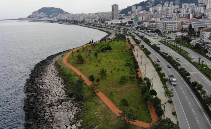 Giresun'da 15 Temmuz Koşu Parkuru açıldı