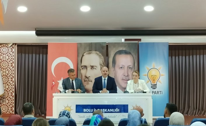 AK Parti Genel Başkan Yardımcısı İleri, Bolu'da teşkilat üyeleriyle buluştu