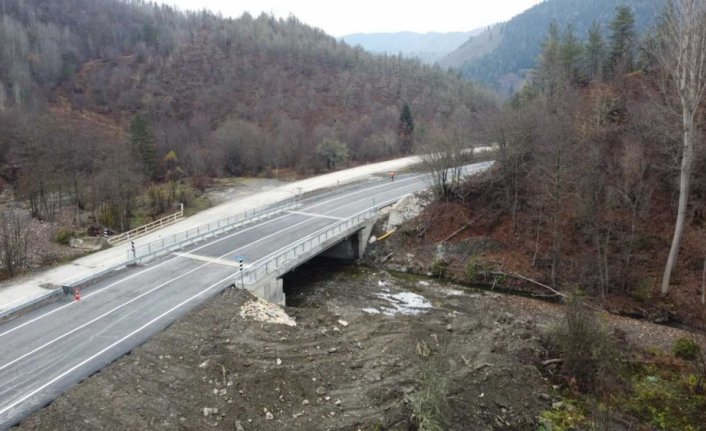 Kastamonu'da selde zarar gören 5 köprü de trafiğe açıldı