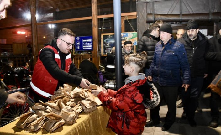 Miraç Kandili Terme'de idrak edildi