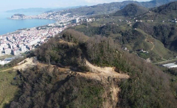 Giresun'da “Millet Ormanı“ projesi devam ediyor