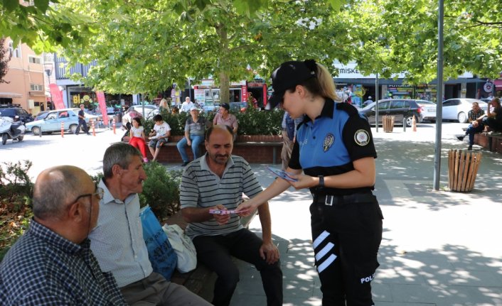 Havza’da polis evden hırsızlıklara ve telefon dolandırıcılığına karşı uyardı