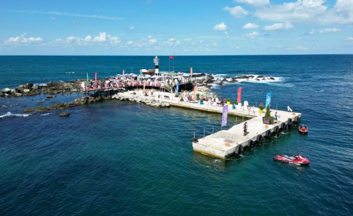 Ordu'da Fatsa Fener Adası hizmete açıldı