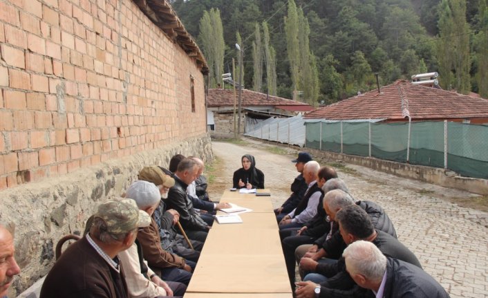 Kaymakam Şendur köy ziyaretlerine devam ediyor