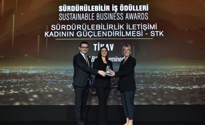 TİKAV'ın eğitim projesine “Sürdürülebilir İş Ödülleri 2023“ten ödül