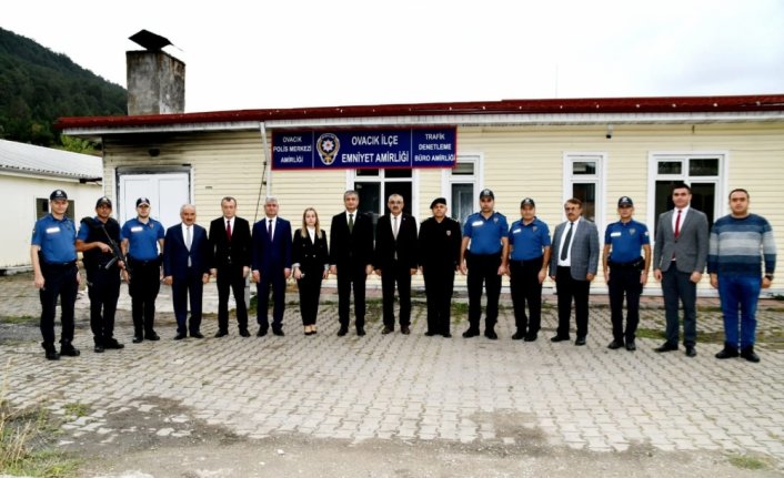 Vali Mustafa Yavuz'dan Ovacık ilçesine ziyaret