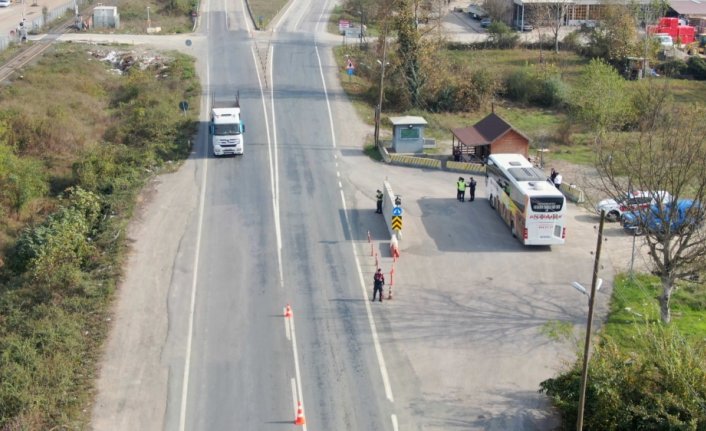 Karabük'te kural ihlali yapan 179 araç sürücüsüne 222 bin lira ceza