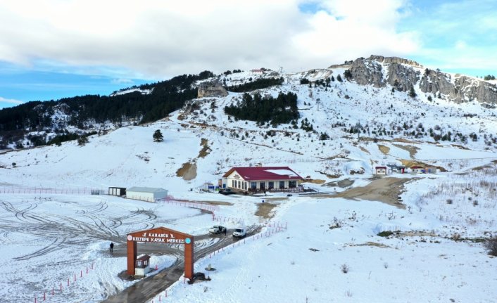 Keltepe Kayak Merkezi'nde sezon açılışı için aralık sonu bekleniyor