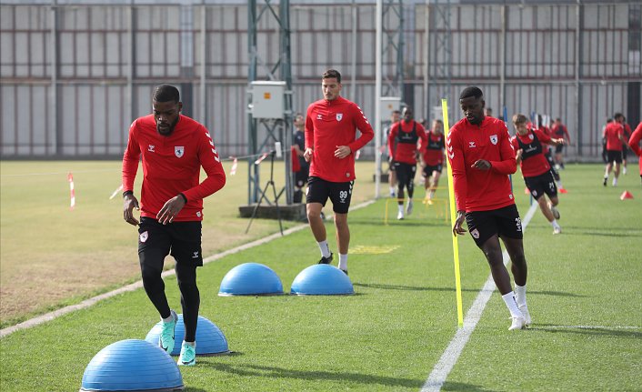 Samsunspor, Atakaş Hatayspor maçının hazırlıklarına devam etti