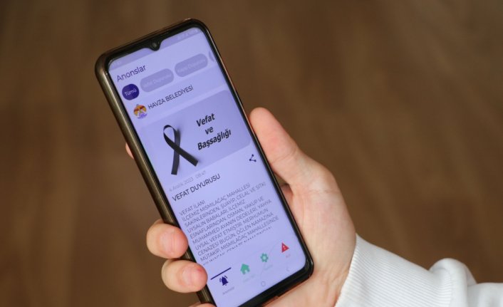 Havza Belediyesi cepte anons uygulamasına geçti