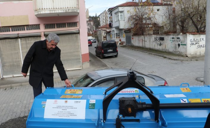 Havza Ziraat Odası'na ekipman desteği