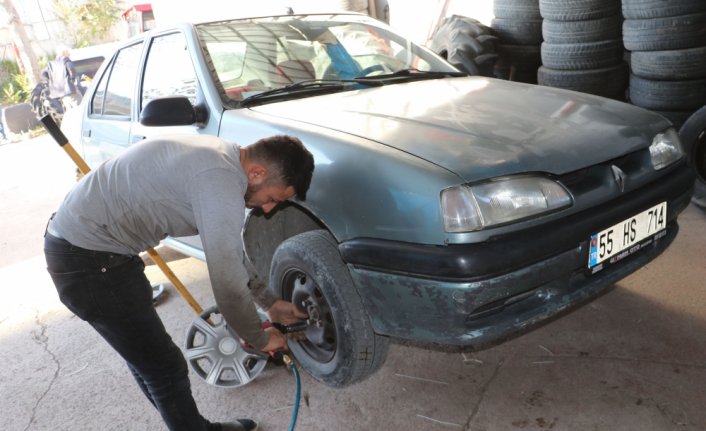 Havza'da kış lastiği denetimleri artırılacak