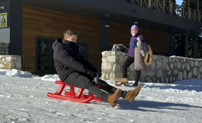 Ilgaz Yurduntepe Kayak Merkezi'nde sezon başladı