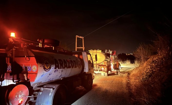 Ordu'da çıkan örtü yangını kontrol altına alındı