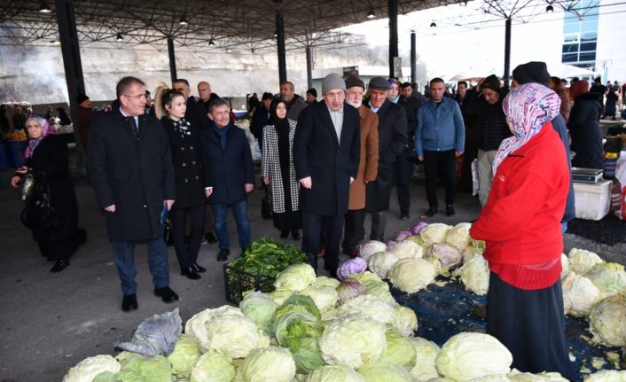 Belediye Başkanı Vergili, ziyaretlerde bulundu