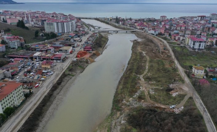 Espiye Belediye Başkanı Karadere, Gelevera Deresi'nde incelemelerde bulundu