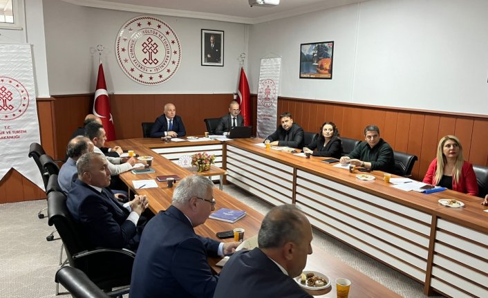 Bolu'da Kültür ve Turizm Bakanlığının yardım ve destekleri anlatıldı