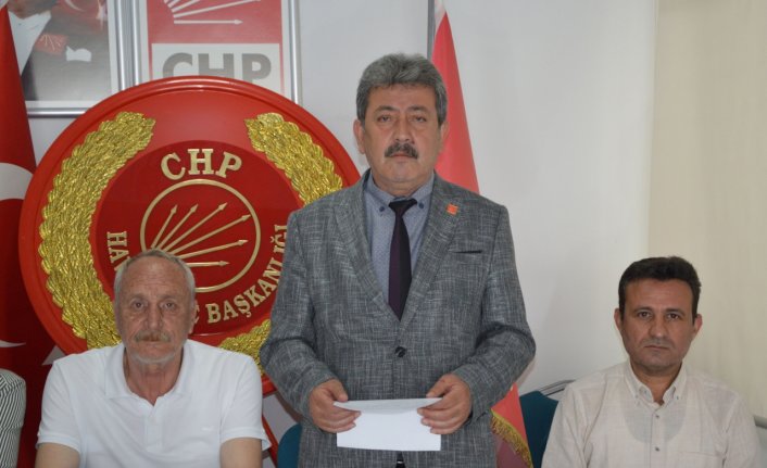 CHP Havza İlçe Başkanlığından basın açıklaması