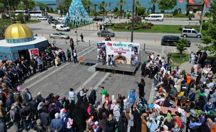 Fatsa'da Filistin yararına kermes düzenlendi