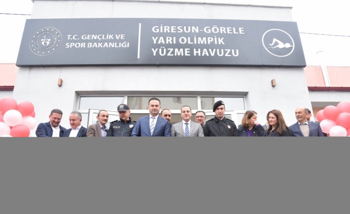 Görele'de Yarı Olimpik Yüzme Havuzu hizmete açıldı