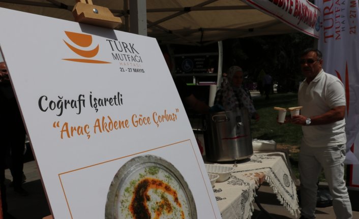 Kastamonu'ya özgü coğrafi işaretli ürünler “Türk Mutfağı Haftası“ kapsamında tanıtıldı