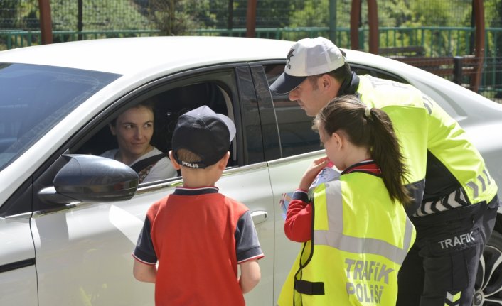 Şalpazarı'nda “Karayolu Trafik Güvenliği Haftası“ etkinliği düzenlendi