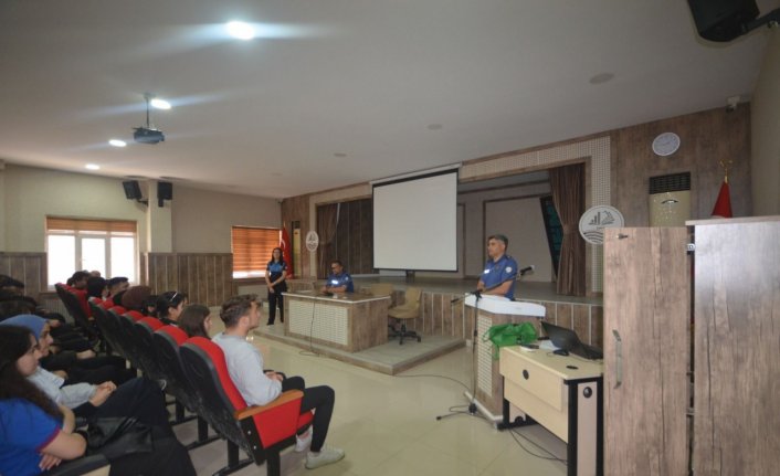 Terme’de polislik meslek tanıtım semineri düzenlendi