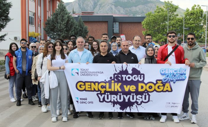 TOGÜ'de gençlik ve doğa yürüyüşü yapıldı