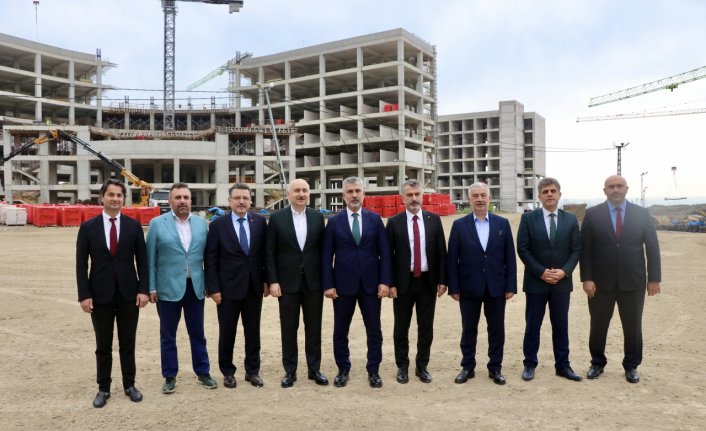 Trabzon Şehir Hastanesinin gelecek yıl hizmete açılması planlanıyor