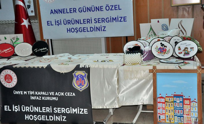 Ünye'de el işi ürünleri sergisi açıldı