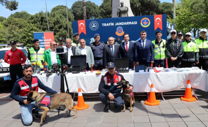 Ünye'de trafik güvenliği hakkında bilgilendirme yapıldı