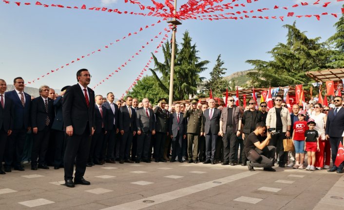 Cumhurbaşkanı Yardımcısı Yılmaz Amasya Tamimi'nin yıl dönümü töreninde konuştu: