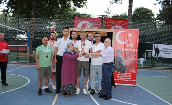 İskilip'te Şehit Piyade Uzman Çavuş Mikail Kaya Voleybol Turnuvası sona erdi