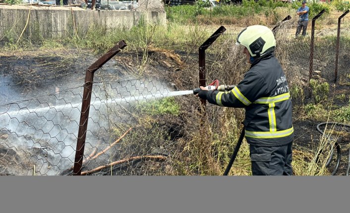 Karabük'te otluk alanda çıkan yangın söndürüldü