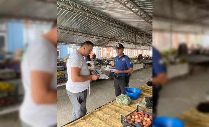 Kargı'da polis, sahte para ve dolandırıcılığa karşı vatandaşları uyardı