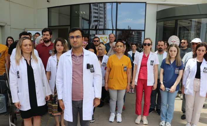 Kastamonu'da doktorlar, Sinop'taki trafik kazasında ölen meslektaşlarını andı