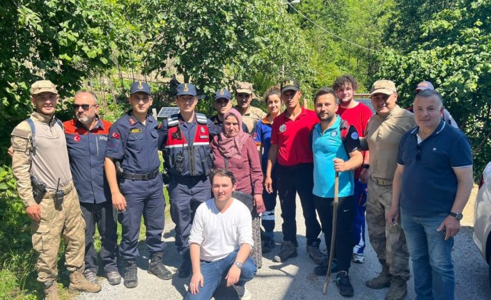 Kastamonu'da kaybolan kadını jandarma buldu