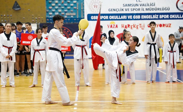 Samsun'da Yaz Spor Okulları'nın açılışı yapıldı