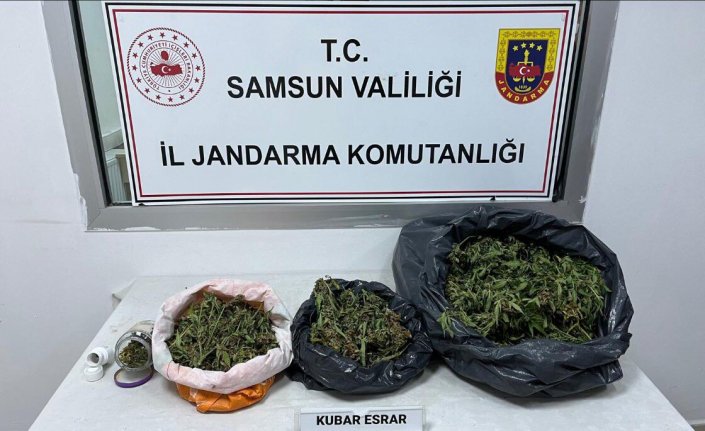 Samsun'da uyuşturucu operasyonunda 1 kişi yakalandı