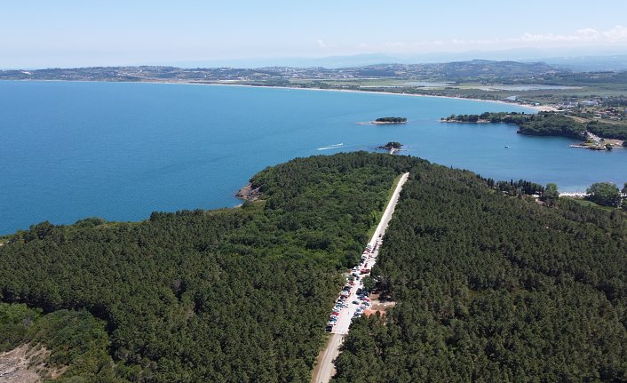 Sinop’a bayram tatili süresince 158 bin 77 araç girişi oldu