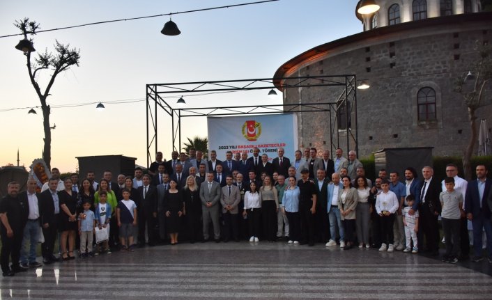 Trabzon'da “2023 Yılı Başarılı Gazeteciler Yarışması“ ödül töreni düzenlendi