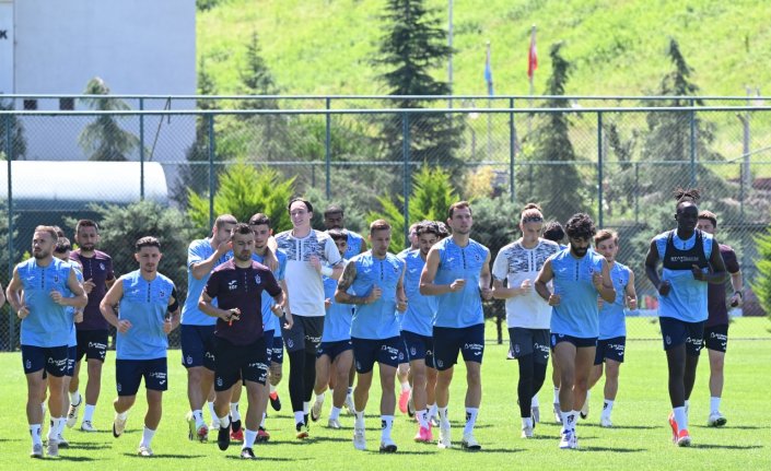 Trabzonspor'da yeni sezon hazırlıkları devam etti